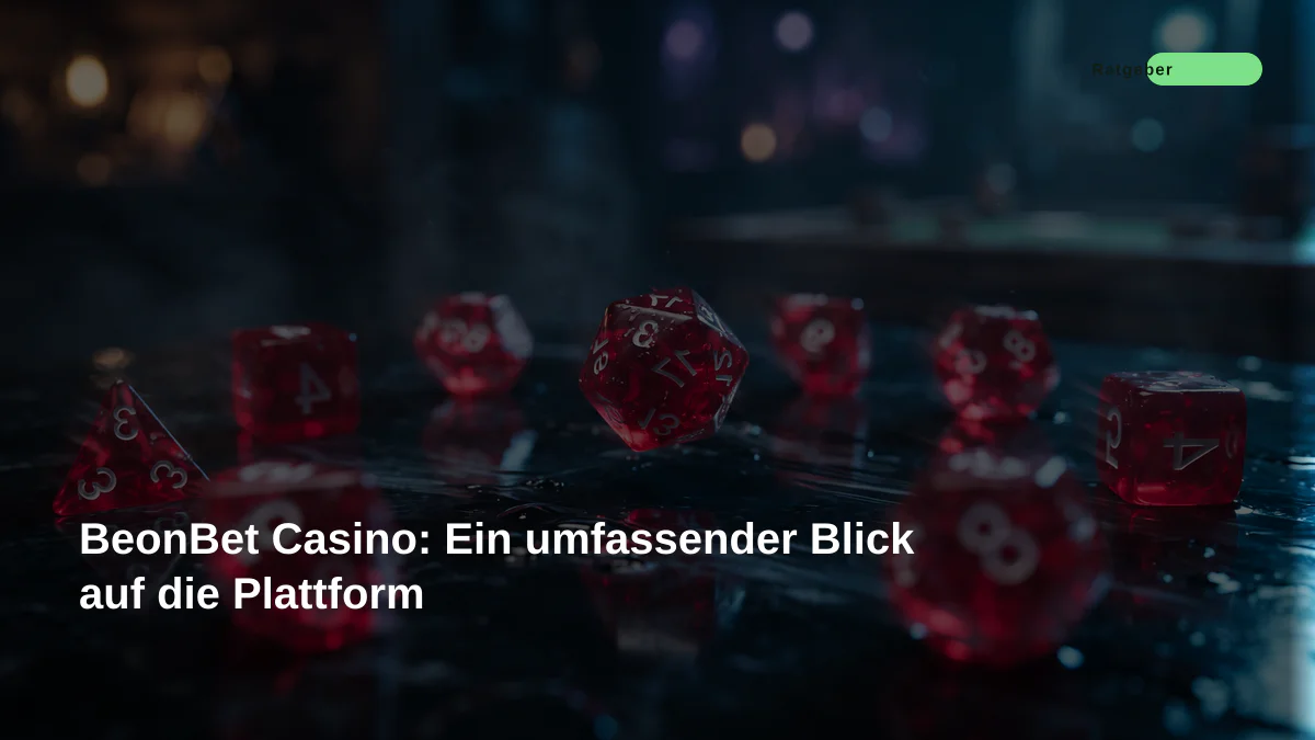 BeonBet Casino: Ein umfassender Blick auf die Plattform