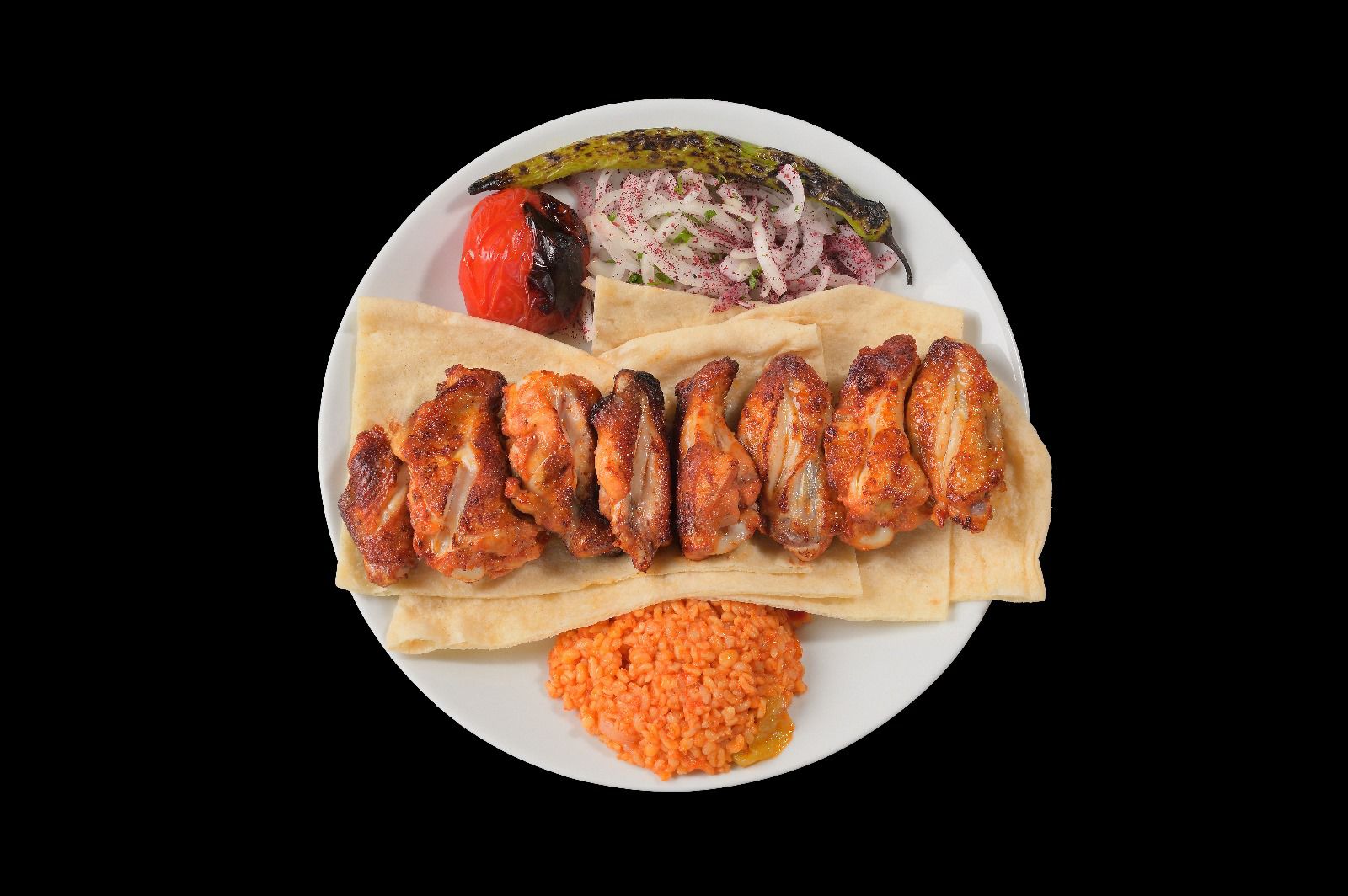 Ömür Pide Kömür Ateşinde Tavuk Kanat