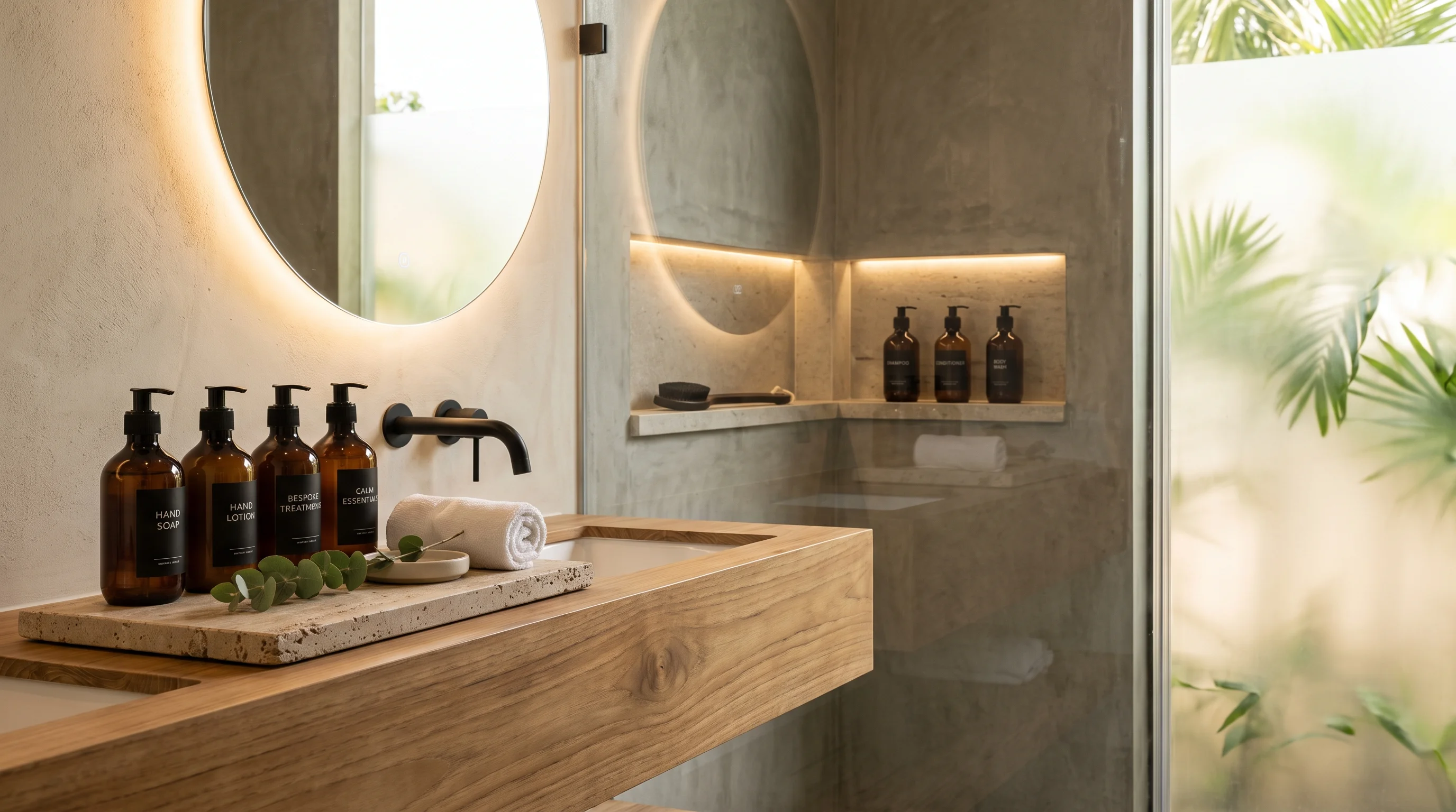 Sensory Decanting Amber Glass Dispensers