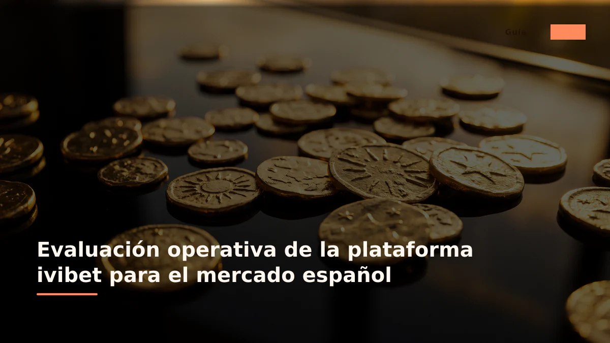 Evaluación operativa de la plataforma ivibet para el mercado español