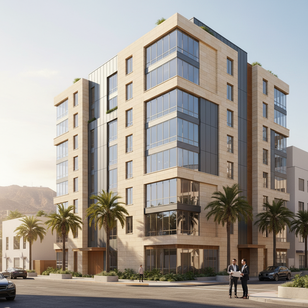 Exterior Rendering in Los Angeles - Rendimension