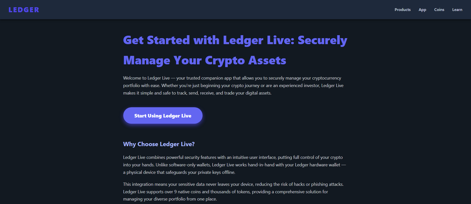 Screenshot of help-ledger.pages.dev