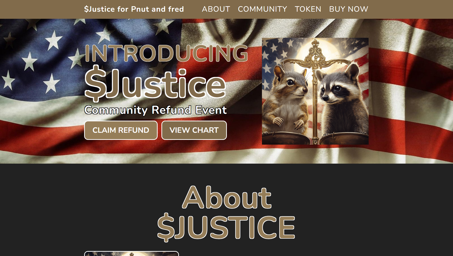 Screenshot of justicerefunds.pages.dev