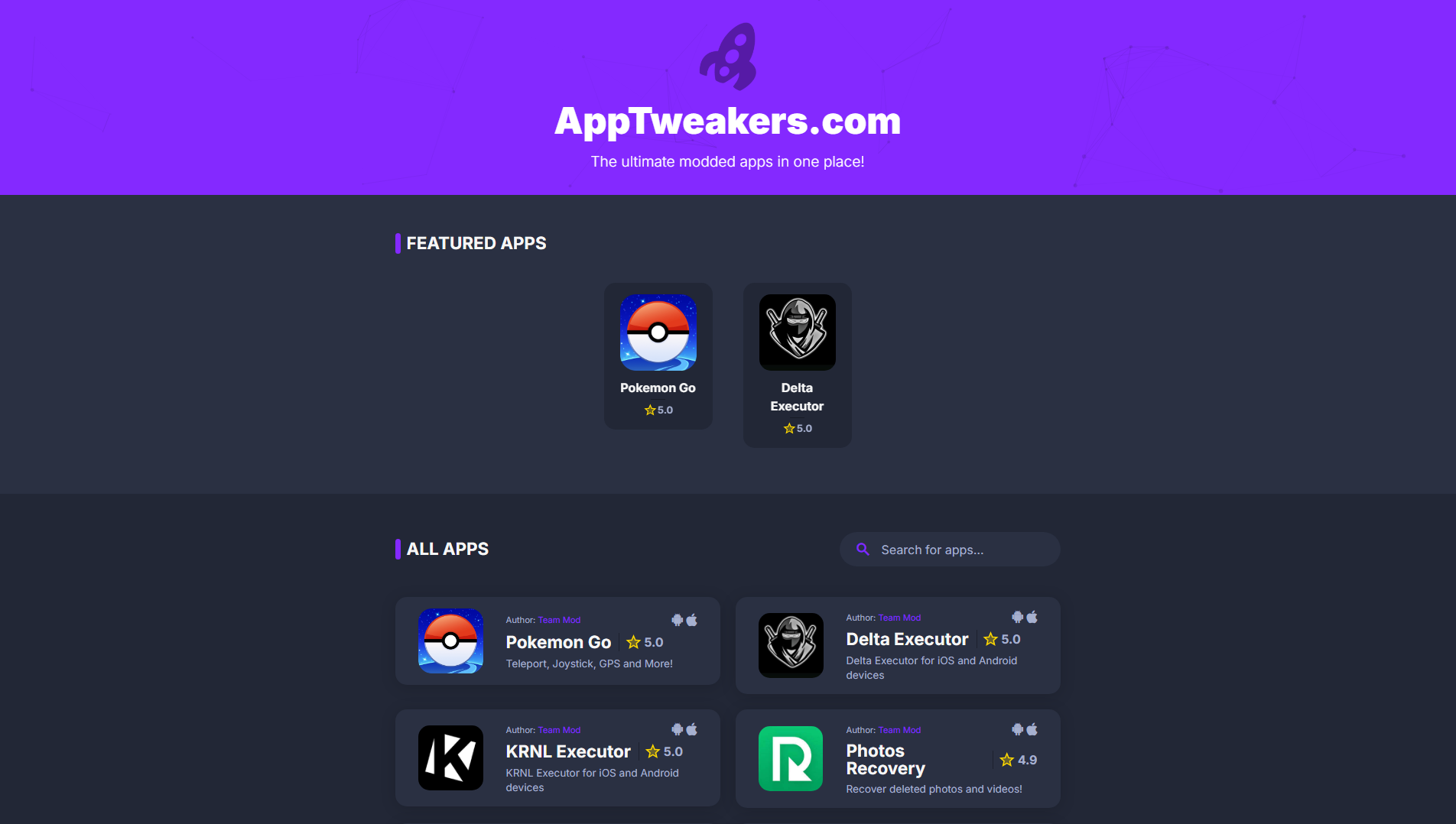 Stored capture of apptweakers.com