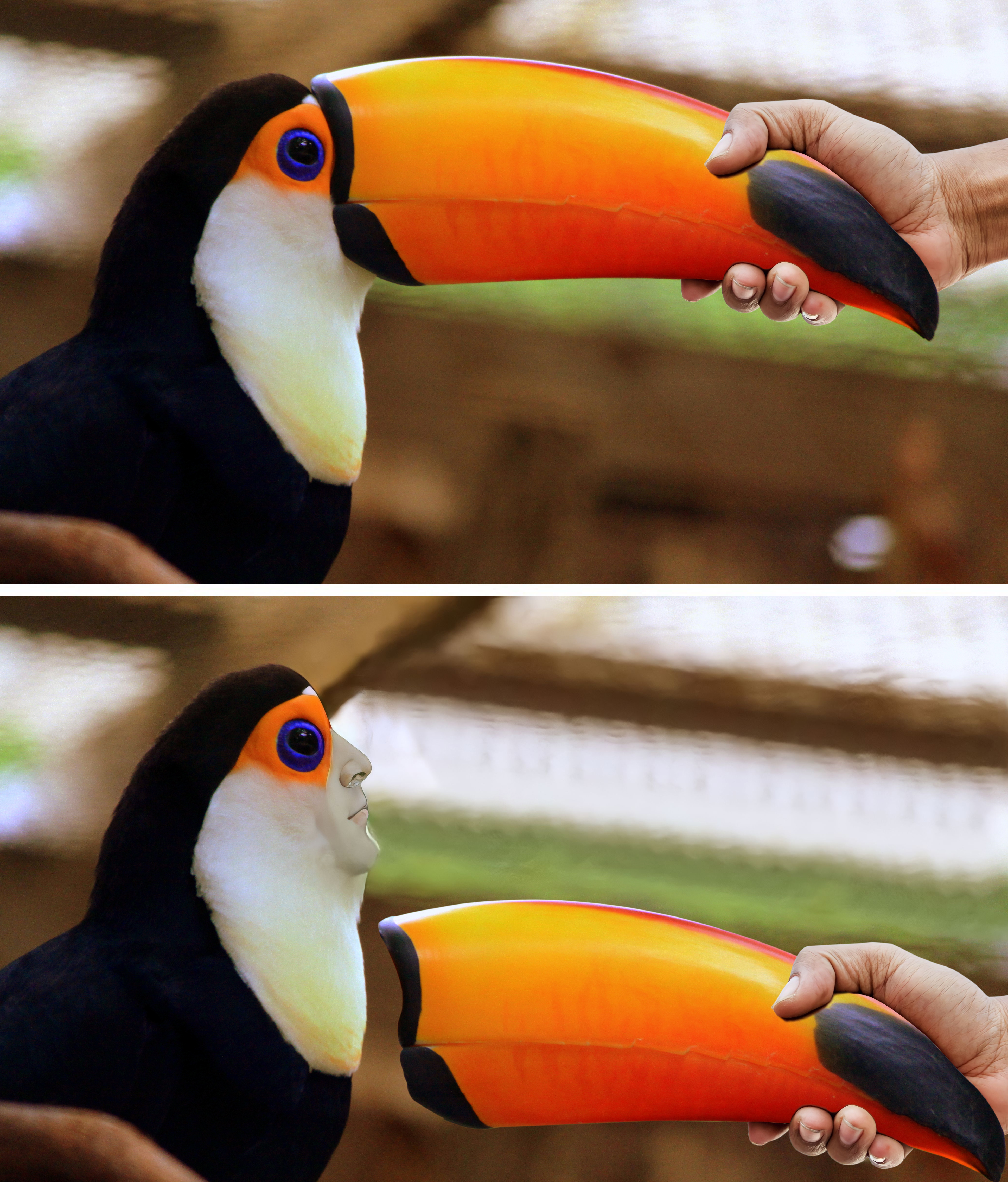 オオハシのくちばし [3874x4541] : r/MemeRestoration