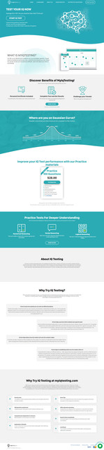 Find out what your IQ is with our professional IQ test and get your own certificate. Unique and challenging testing method trusted by people all around the globe. Start now!

We offer you an effective way to measure your IQ in 25 dynamic questions. You get results immediately as well as how many correct/incorrect answers you have chosen. You will also receive your own personal certificate. Learn more about your brain on MyIQTesting!Contrary to what some people think, the Intelligent Quotient Test or, simply, an IQ test is not used to assess what the person knows about. Rather, IQ testing has been used to assess the learning speed and learning capacity of an individual. The test has been used by various institutions such as academies and the military. Socio-culturally, IQ test scores have been claimed to have associated with job performance, income, morbidity and mortality, and parental social status

#iqtest #iqtesting #whatismyiq #myiqtesting

Web:- https://myiqtesting.com/