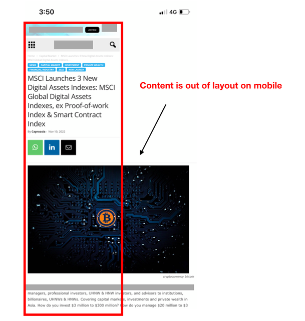 Content-out-of-layout
