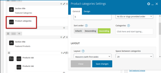 Product-categories