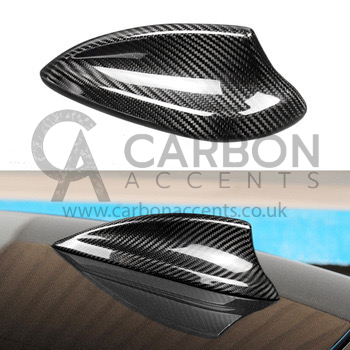 BMW Carbon Fibre Fiber Antenna Shark Fin Trim 2, 3, 4 Series F22 F30 F32 F36 F80 
