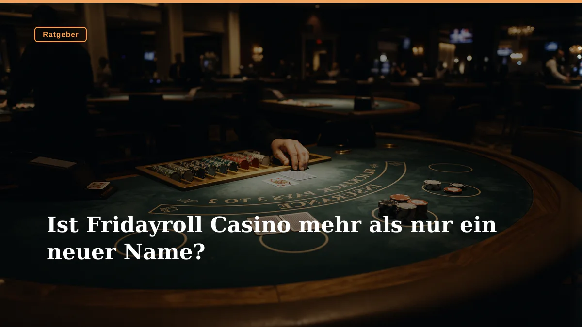 Ist Fridayroll Casino mehr als nur ein neuer Name?