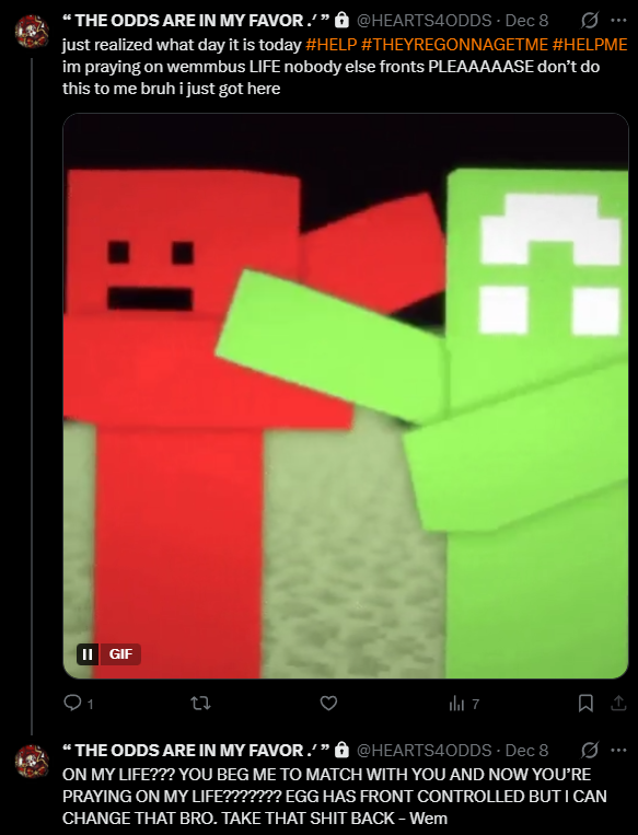 yo nobody knows what this means but i'm laughing so hard