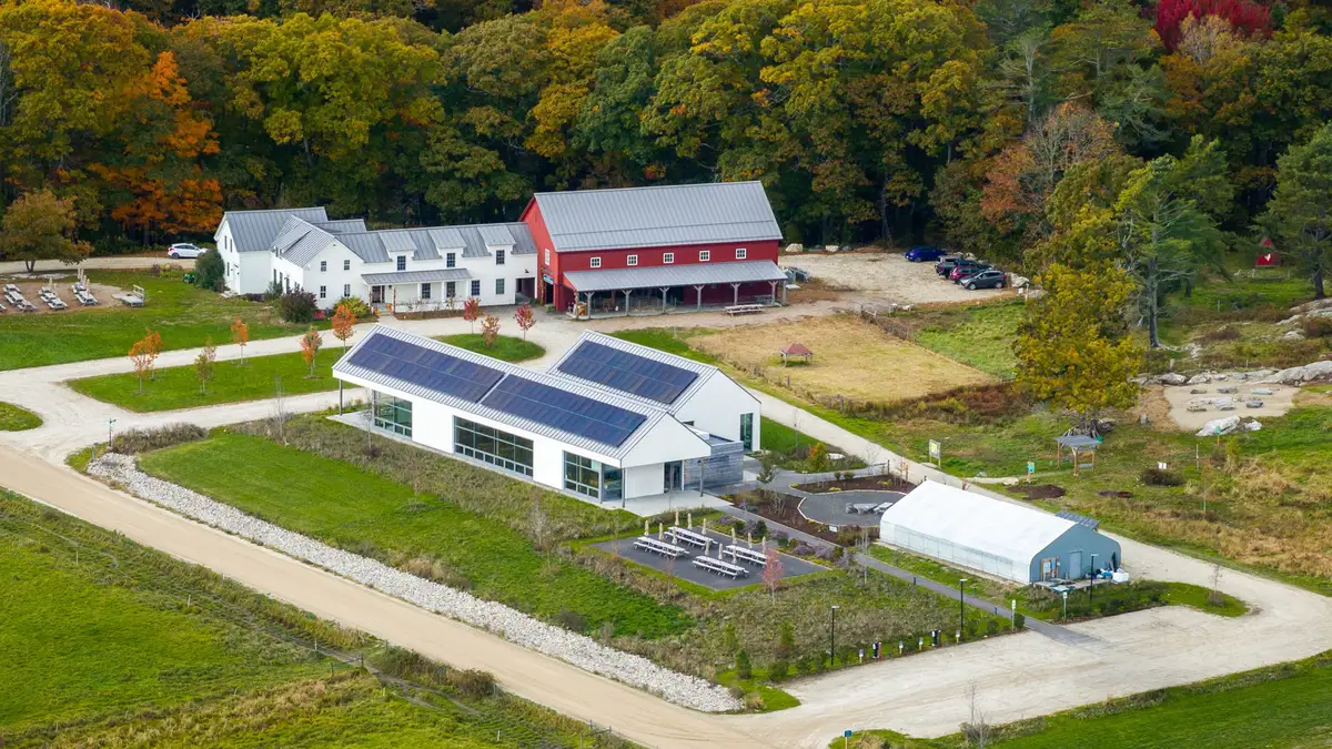 Maine Farming Centre Built with Mass Timber