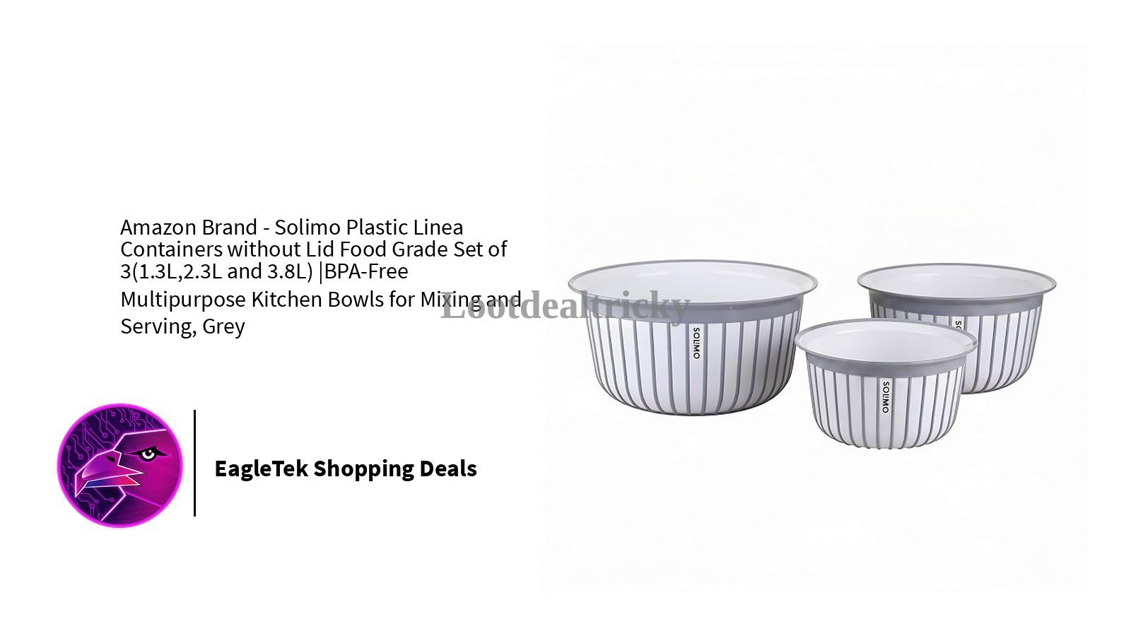 Solimo Plastic Linea Offer Image