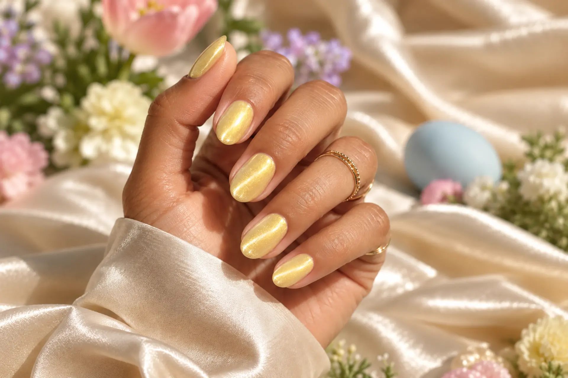 20 Easter Nail Ideas With Soft Spring Color