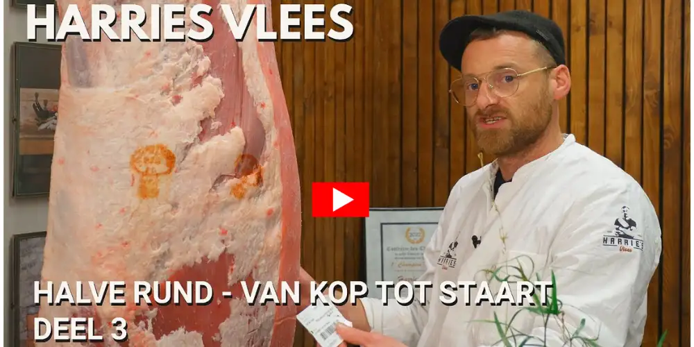 Het halve rund - van KOP tot STAART - DEEL 3 - Vleeskopenbijdeboer.nl