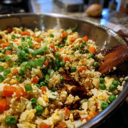 Cauliflower Fried Rice: Tasty Low-Carb Dinner Delight!