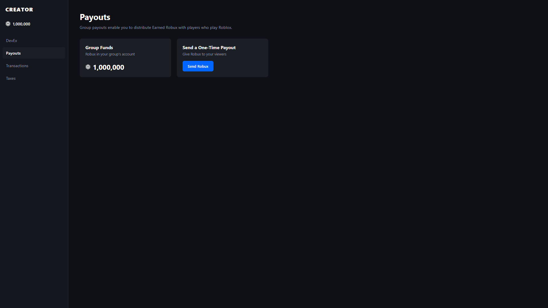 Stored capture of robloxpayout.ytrixy88535.workers.dev