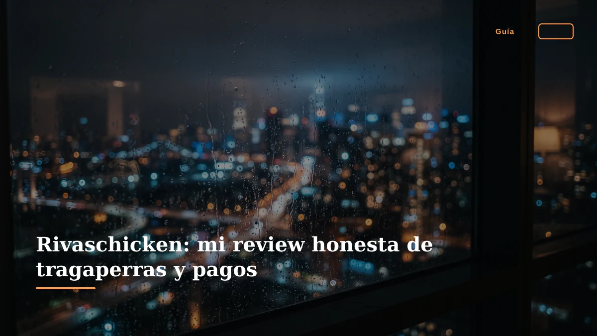Rivaschicken: mi review honesta de tragaperras y pagos