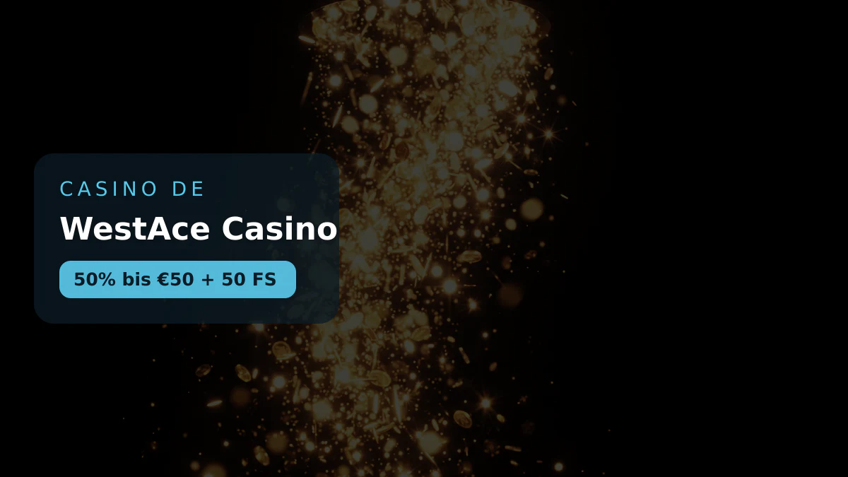 WestAce Casino � Willkommensbonus 50% bis �50 + 50 FS, Zahlungen: Visa, Mastercard, Skrill, Neteller, Paysafecard