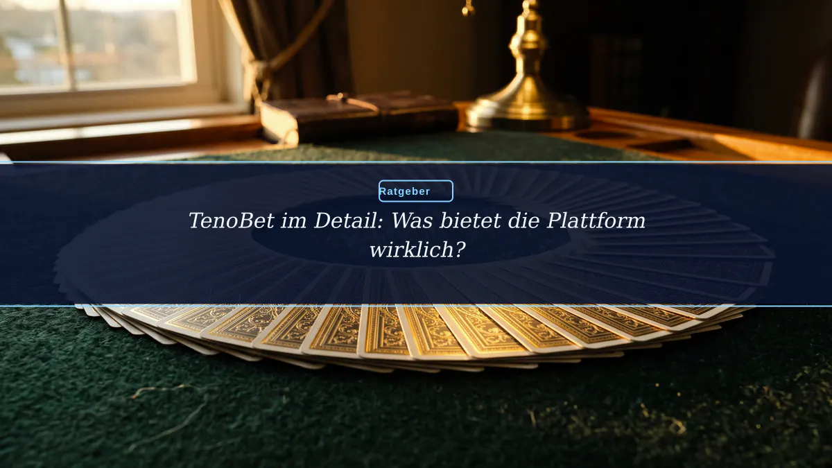 TenoBet im Detail: Was bietet die Plattform wirklich?