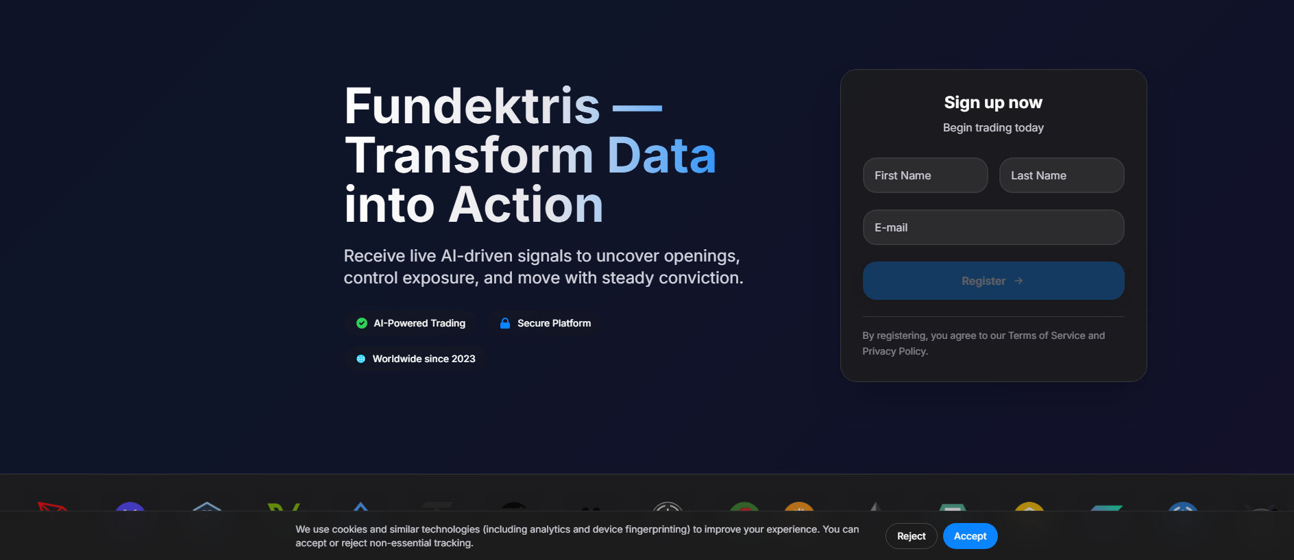 Stored capture of fundektris.today