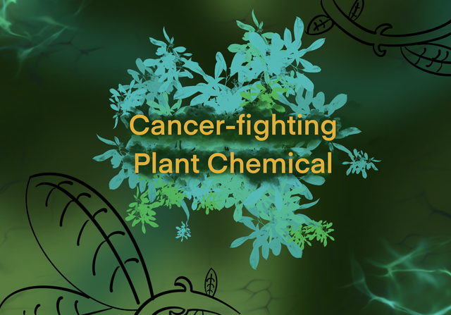 Cancer-Fighting Plant Chemical topic art