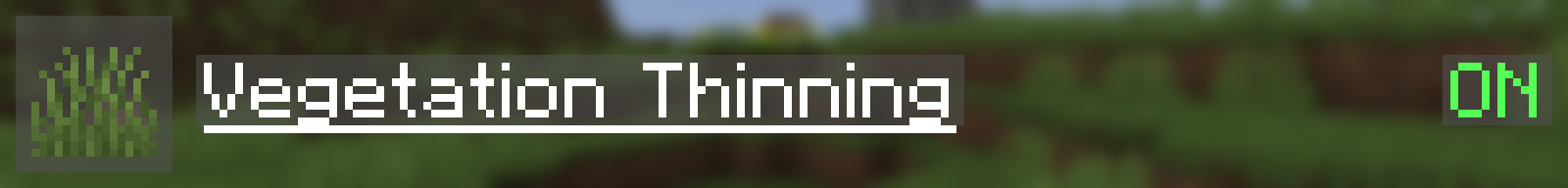 Vegetation Thinning