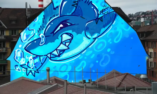 Graffiti artwork by Aloe