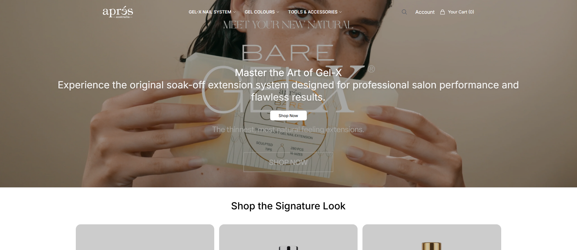 Stored capture of apresnailstore.shop