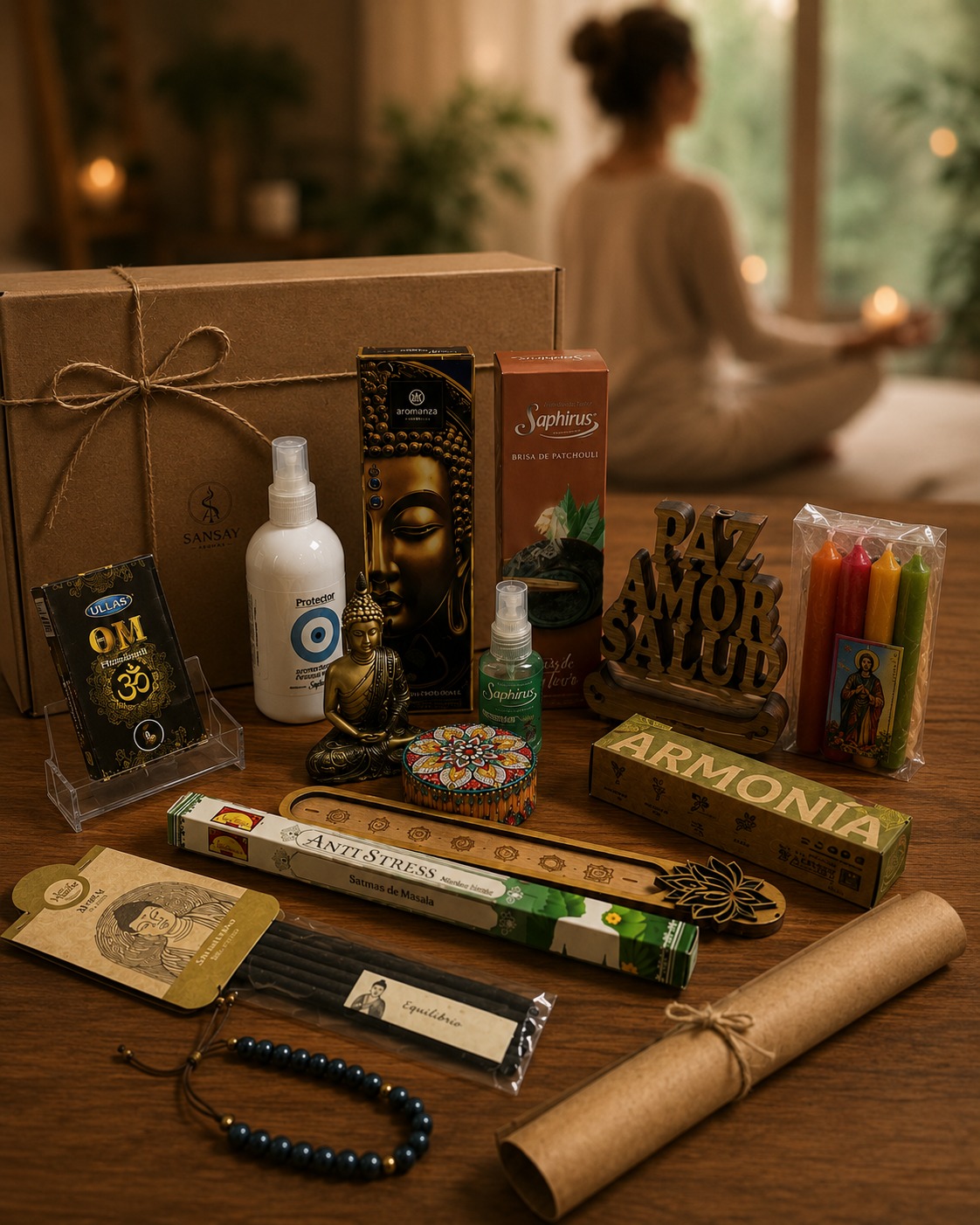 Kit Ritual Pausa Mental Sansay Aromas