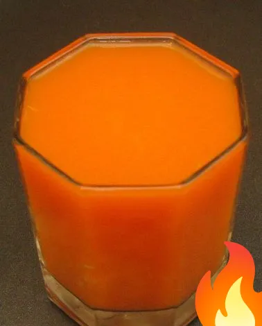 Постер Фреш-сок морковный с мандарином