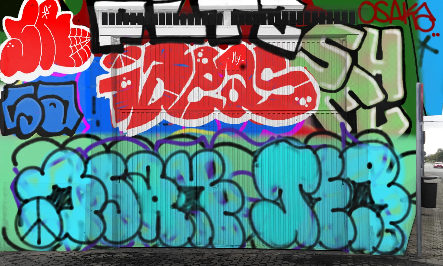 Graffiti artwork by osaka
