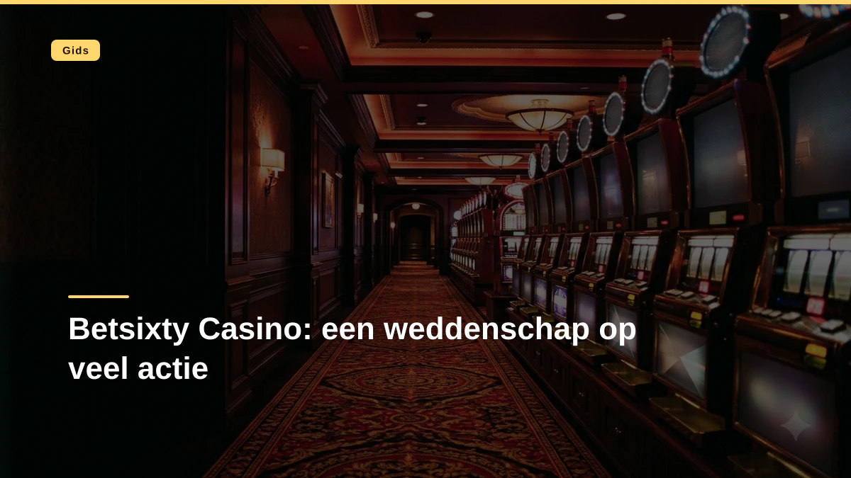 Betsixty Casino: een weddenschap op veel actie