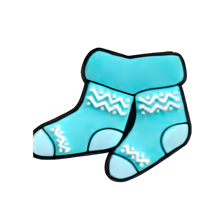 Chaussettes bleues