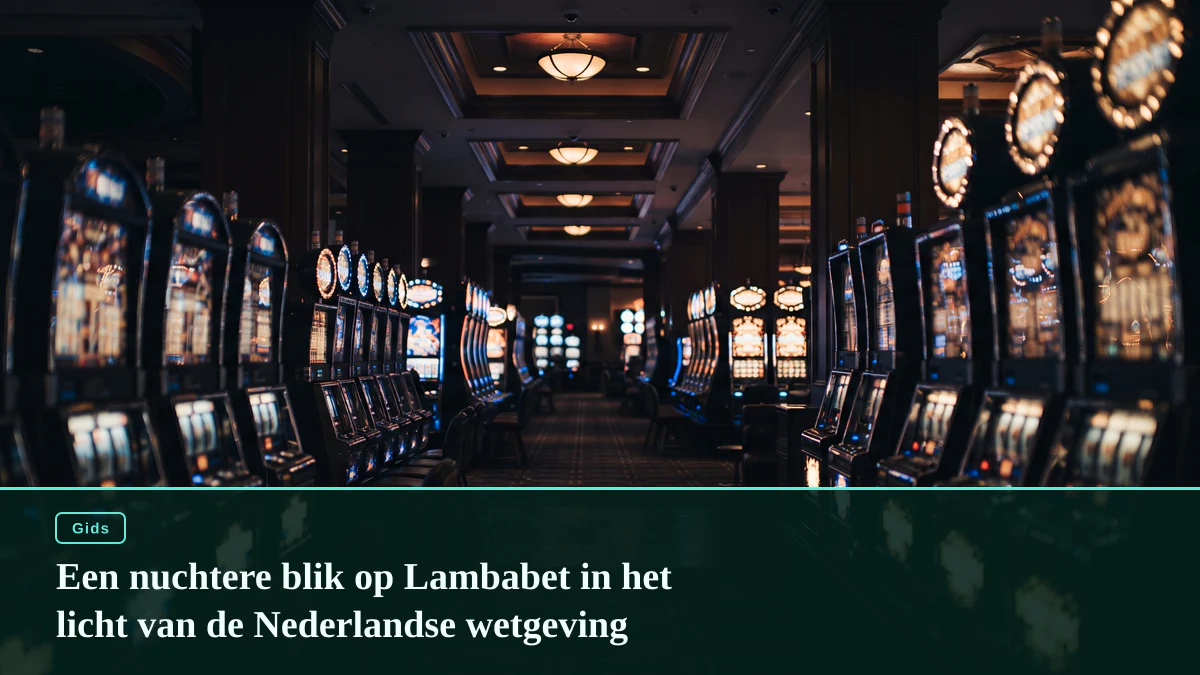Een nuchtere blik op Lambabet in het licht van de Nederlandse wetgeving