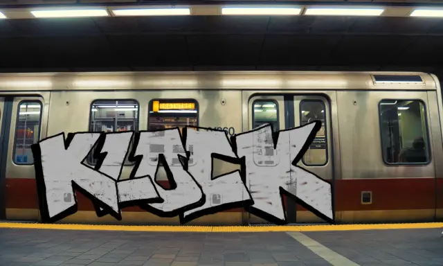 Graffiti artwork by klock