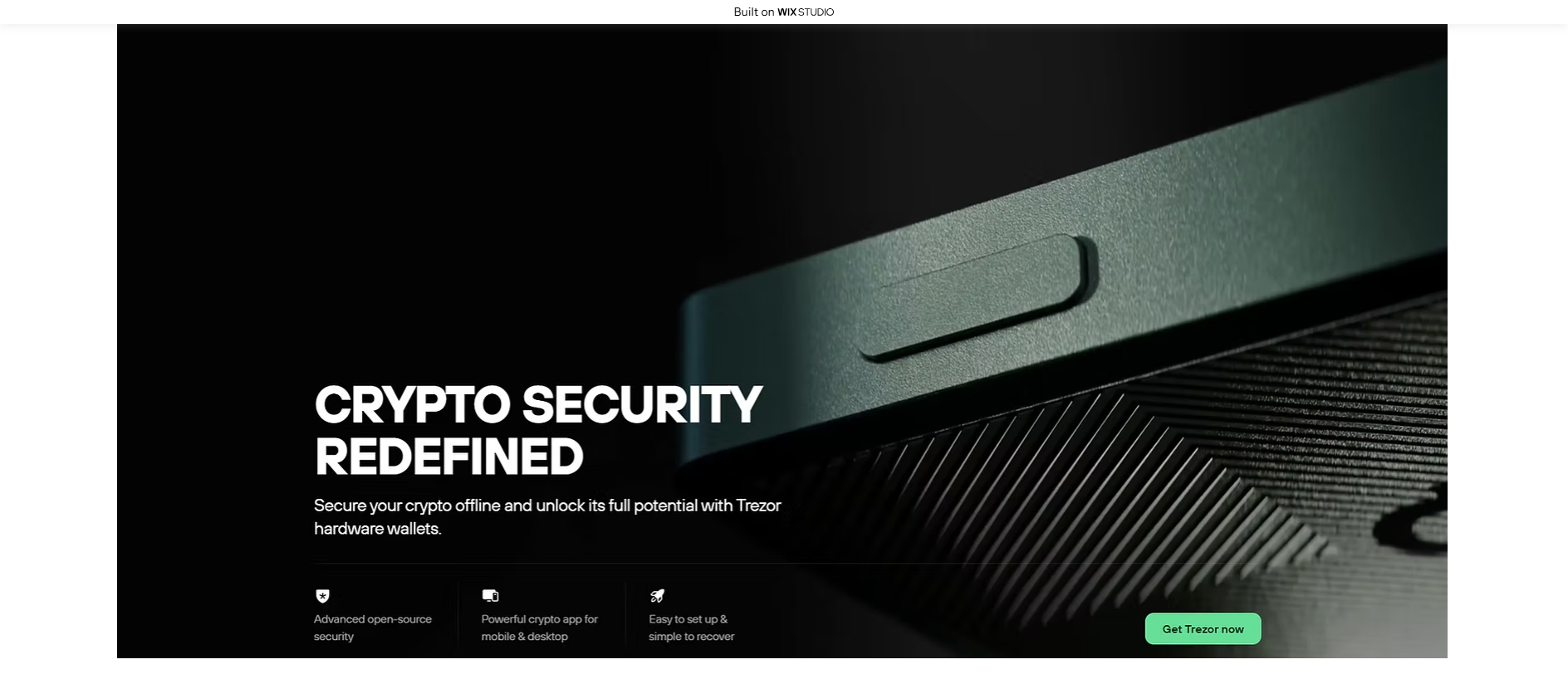 Forensic screenshot of en-us-appsuites.wixstudio.com showing the phishing page layout