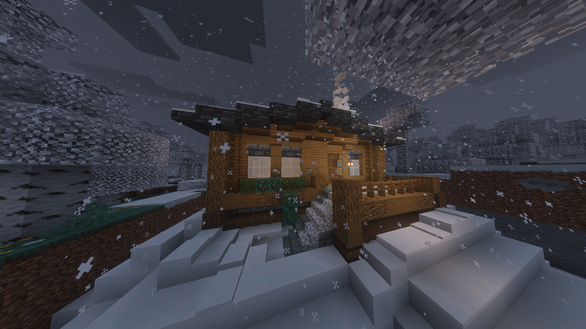 Frozen cabin