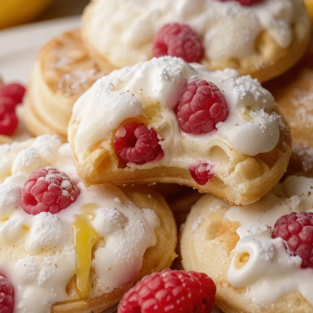 Lemon Raspberry Cookie Treats