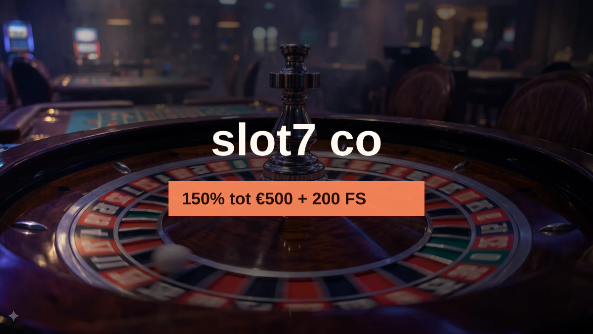 slot7 co casino — welkomstbonus 150% tot €500 + 200 FS, betalingen: Visa, Mastercard, PayPal, Skrill, Neteller