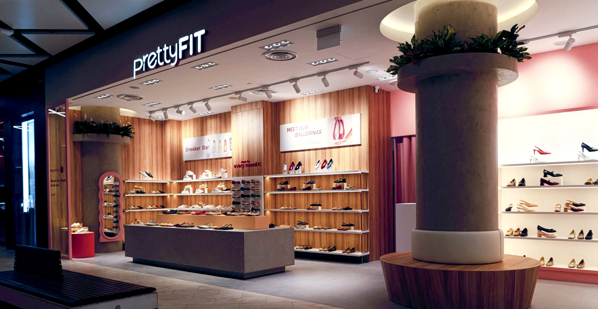 prettyFIT storefront at PLQ Mall