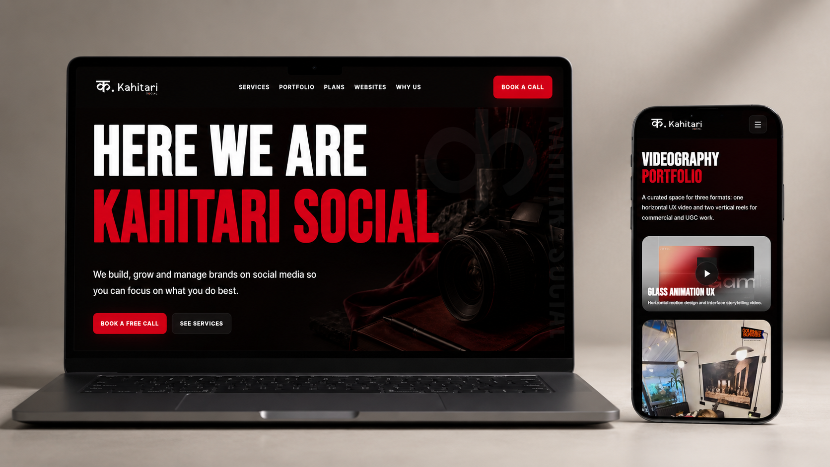 Kahitari Social website project
