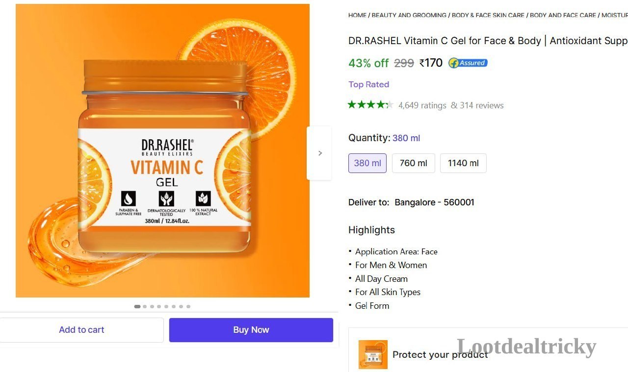 dr Rashel Vitamin Offer Image