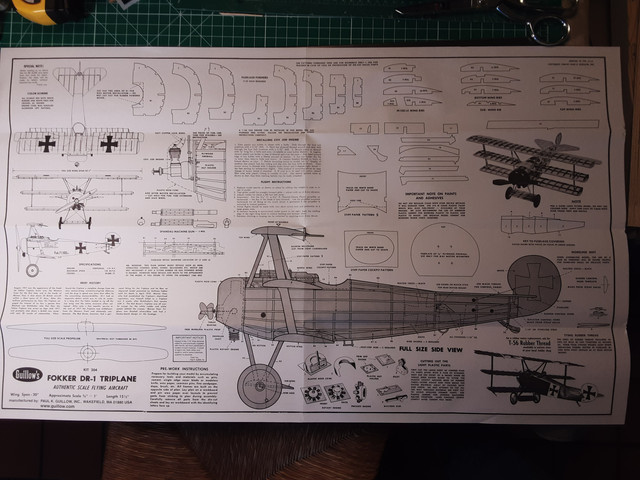 The instruction side of the plans. I appreciate that printing on both sides saves money and trees, but it's impossible to view this page when you're working 9n the other side.
