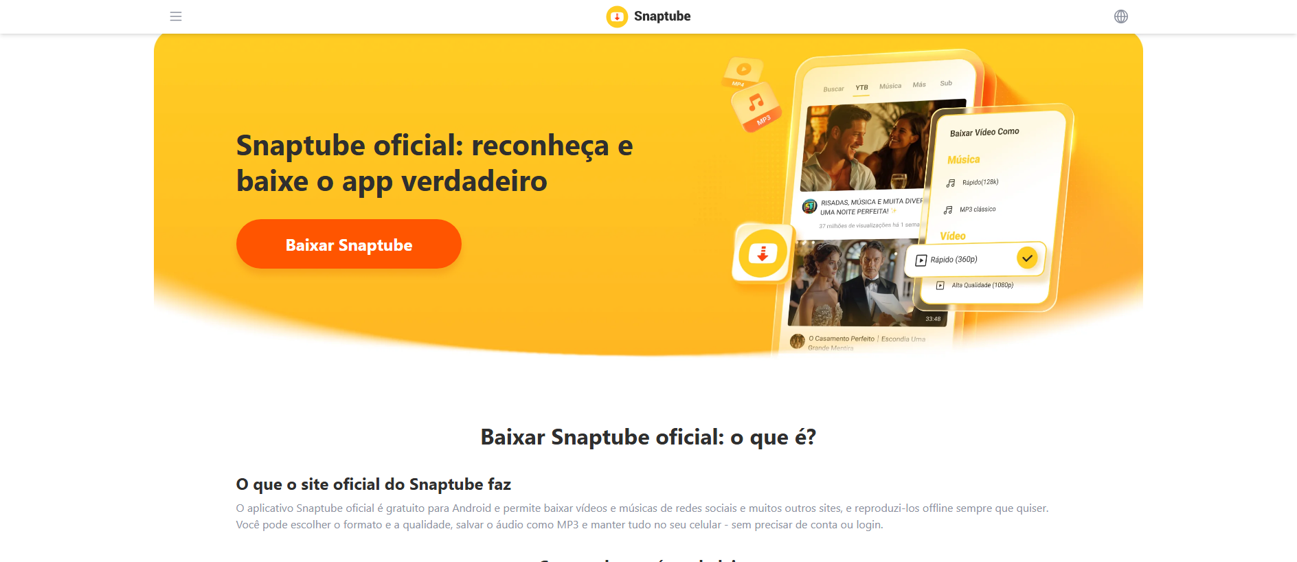snaptubeoficial.com 的存档截图