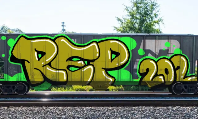 Graffiti artwork by BASS
