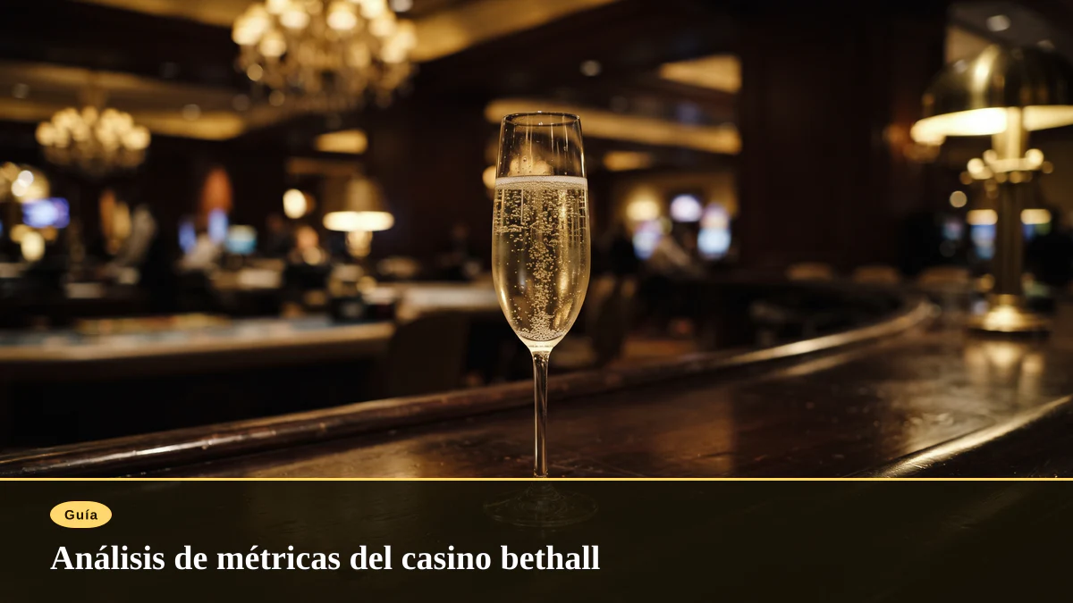 Análisis de métricas del casino bethall