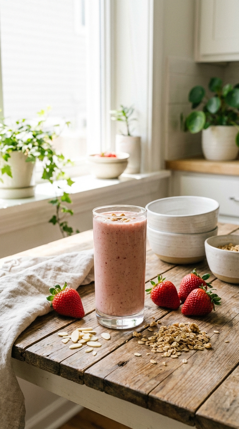 Strawberry Almond Oat Crunch — Tastes Like a Fresh Dessert