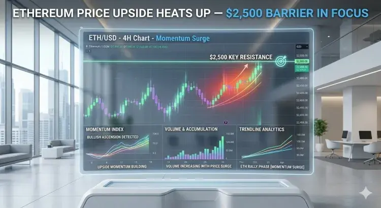 Ethereum Gains Strength for Potential Price Breakout