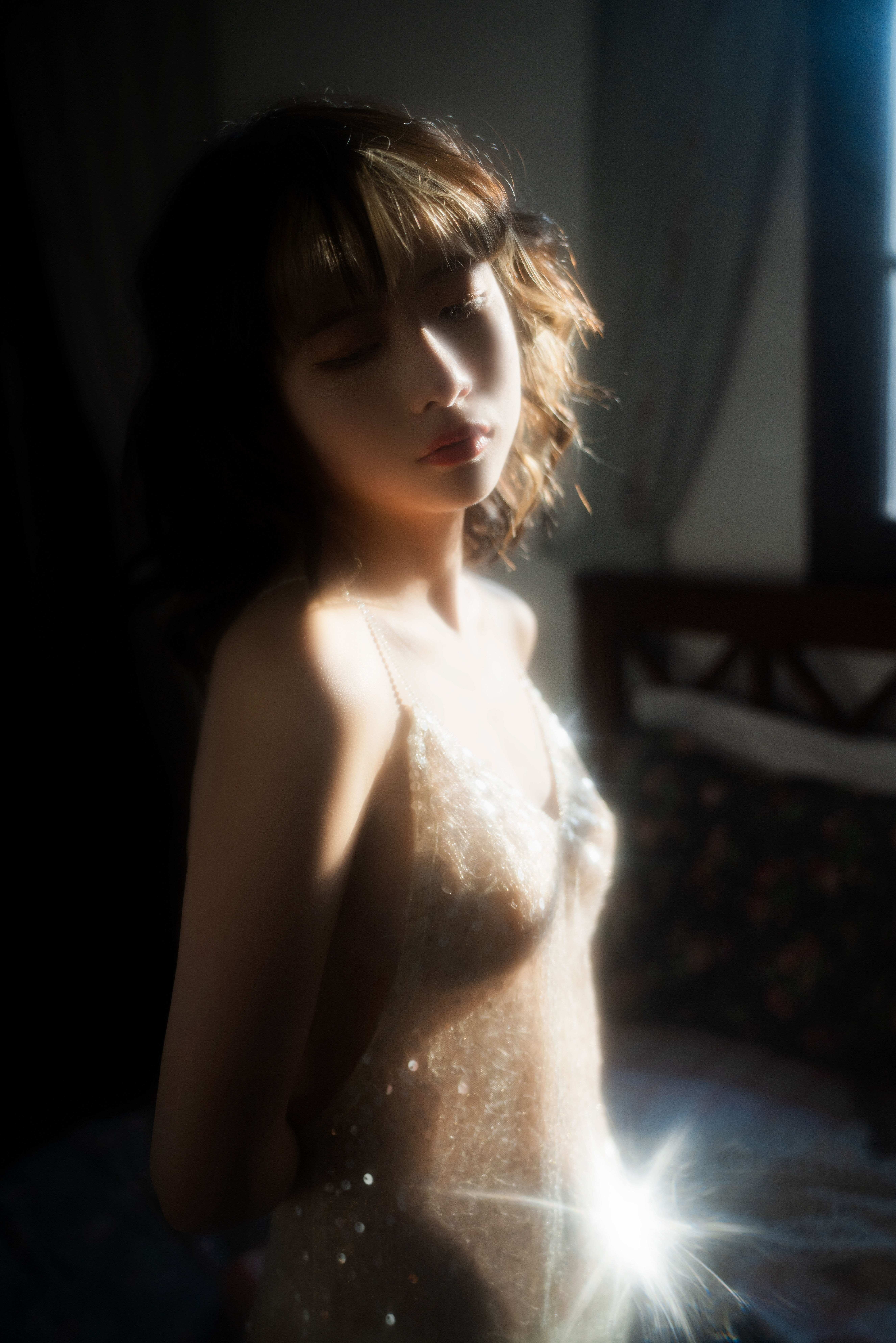 【套圖x23】頂級小姐姐脫掉衣服穿上紫絲[58P]